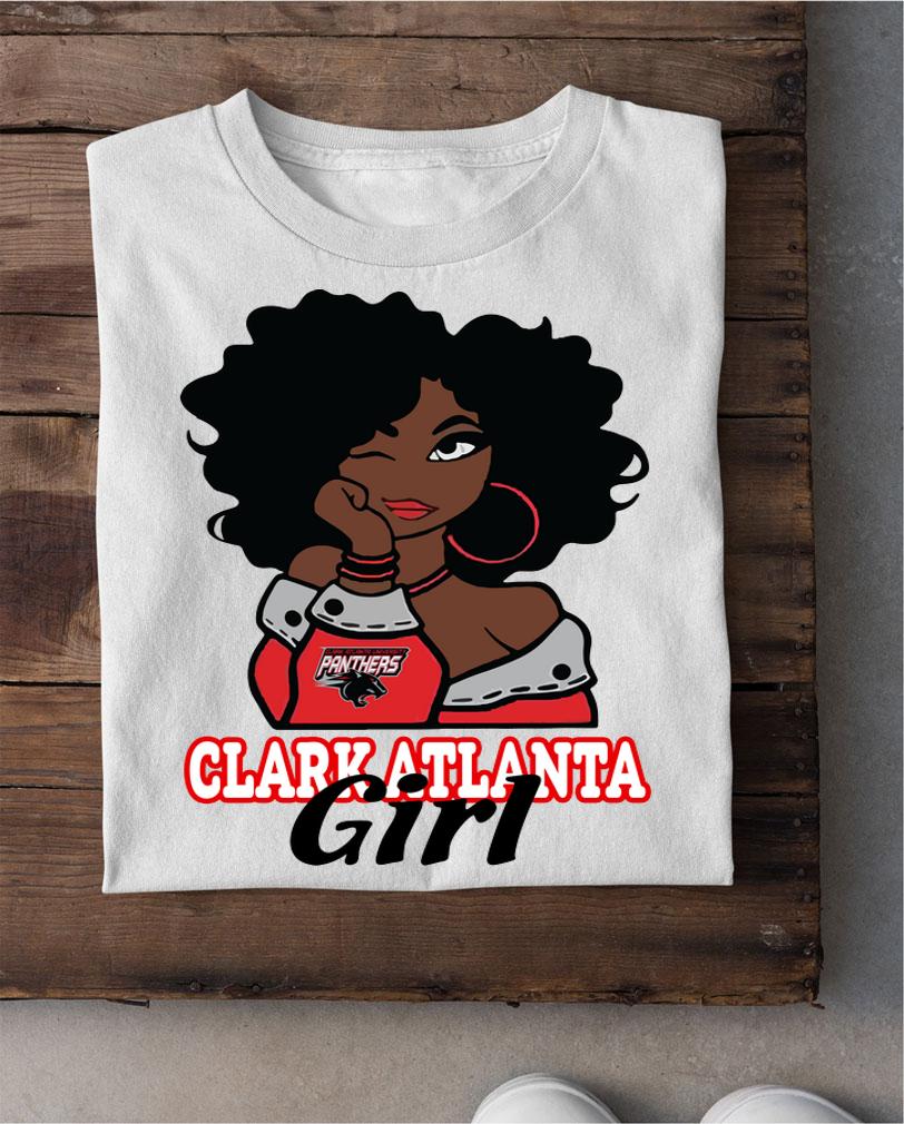 Black Woman Clark Atlanta University Girl t-shirt shirt