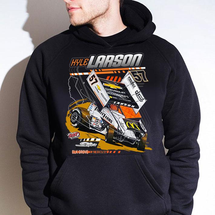 Kyle Larson 57 t-shirt hoodie