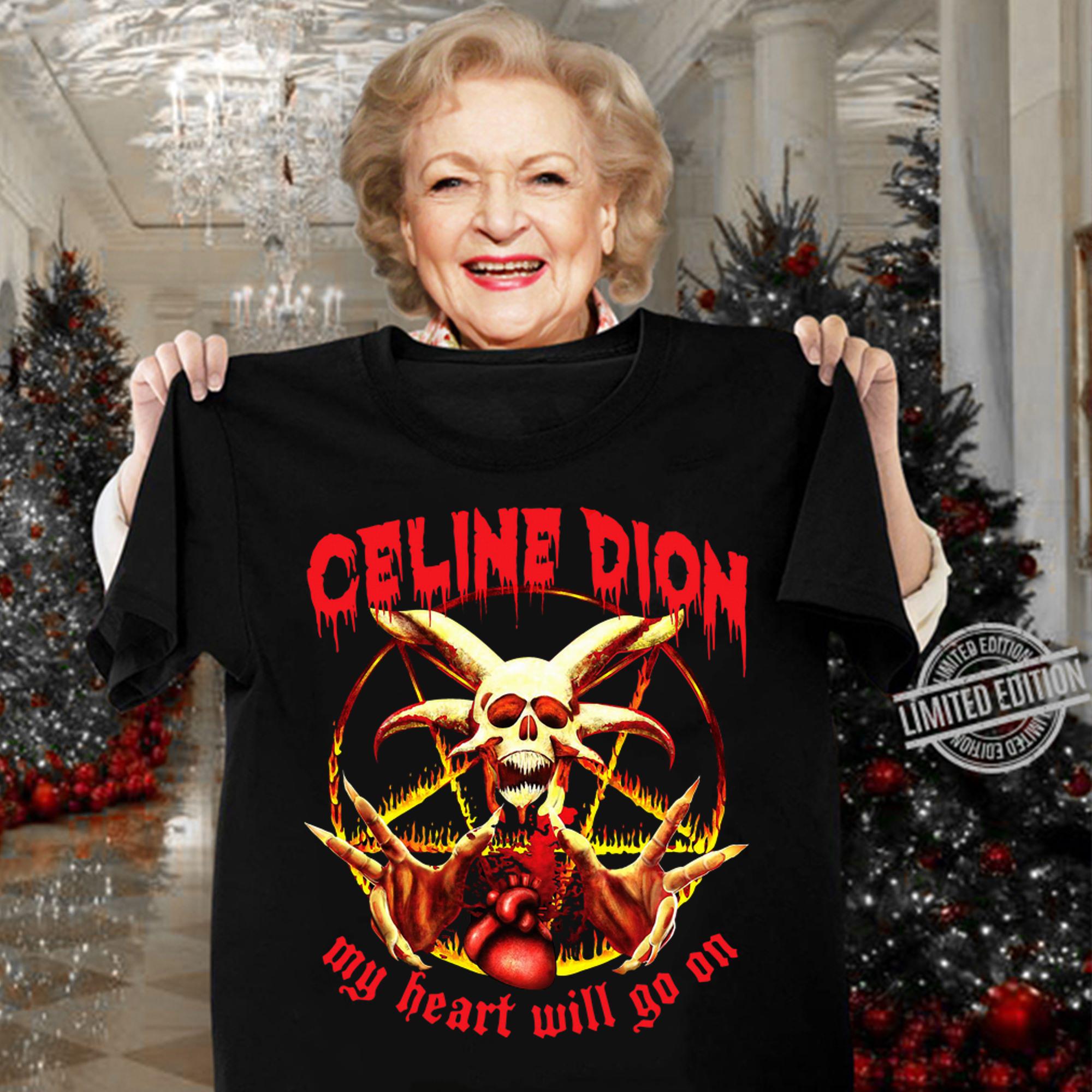 Steve O Satan Celine Dion My Heart Will Go On t-shirt woman shirt