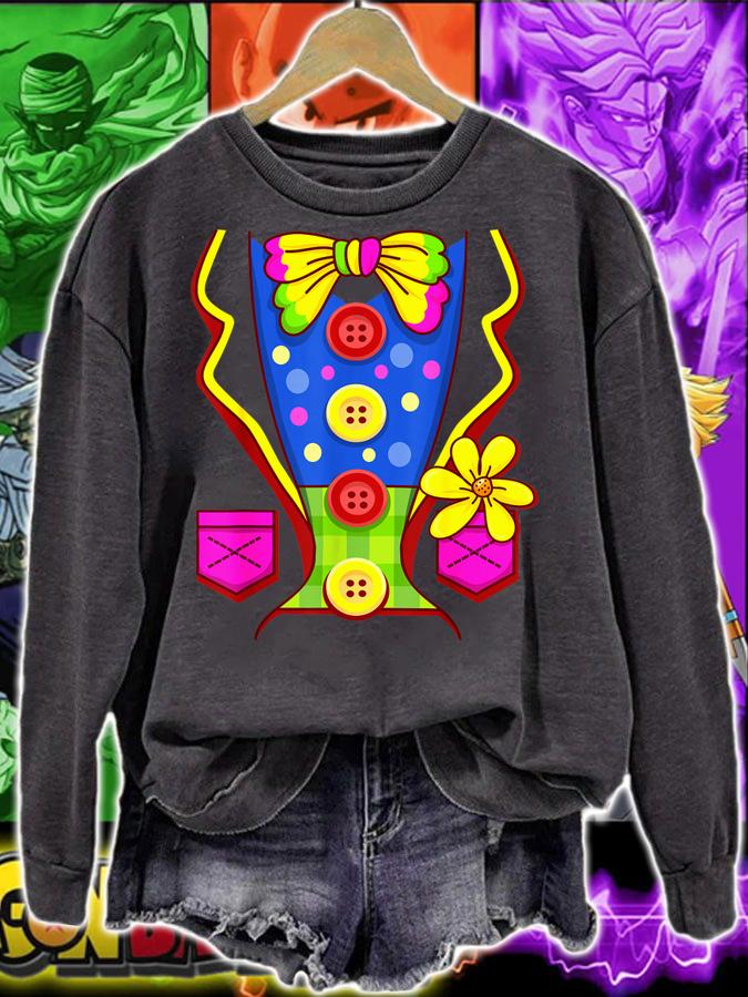 Clown Costume for Kids Men Women- Halloween Outfit - Circus t-shirt sweatshirt