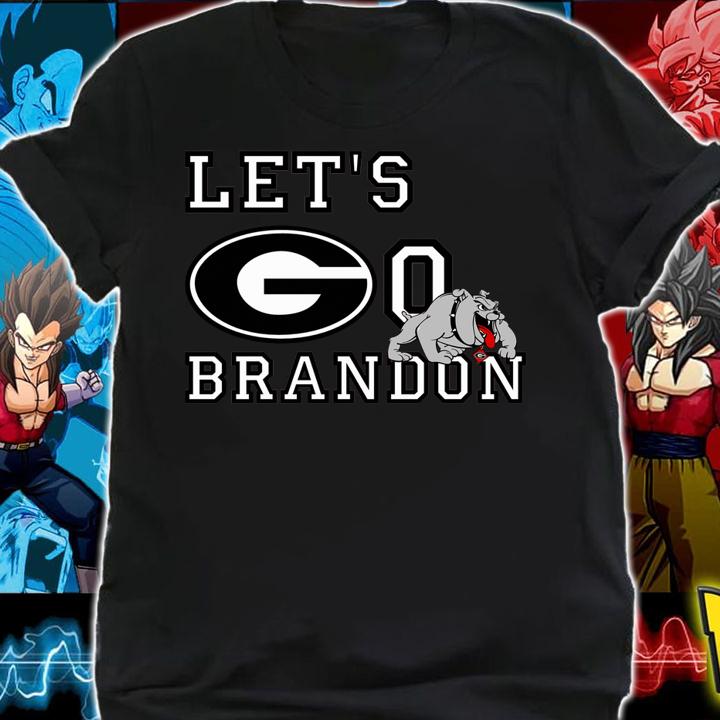 Georgia Bulldogs football Lets Go Brandon t-shirt shirt