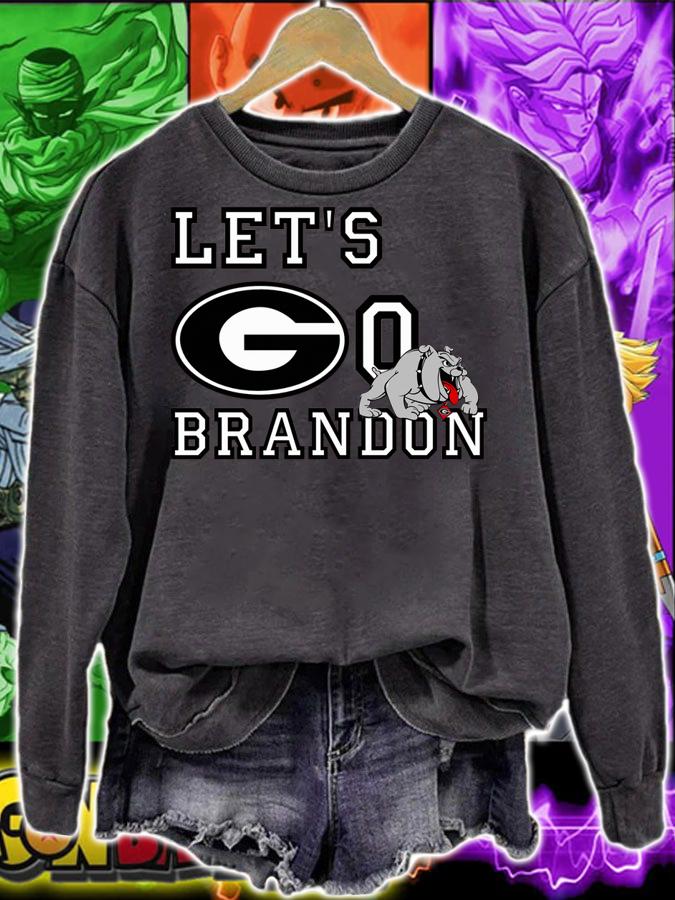 Georgia Bulldogs football Lets Go Brandon t-shirt sweatshirt
