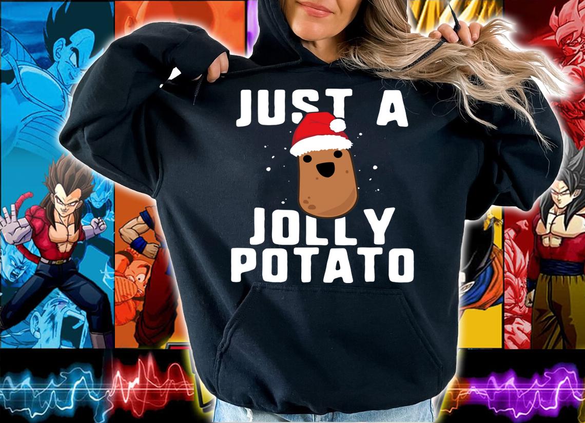 Just A Jolly Potato Funny Sweet Potato Christmas sweater t-shirt hoodie