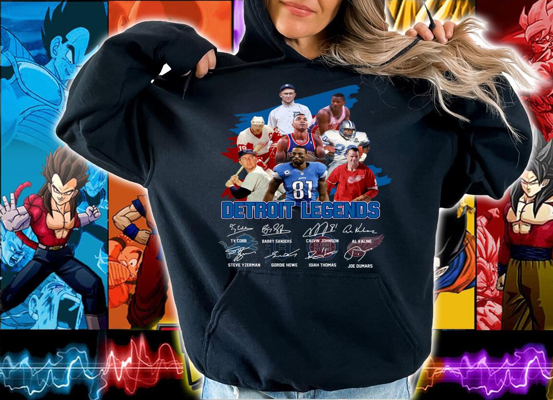 Detroit Legends Detroit Lions Detroit Tigers Pistons Red Wings t-shirt hoodie