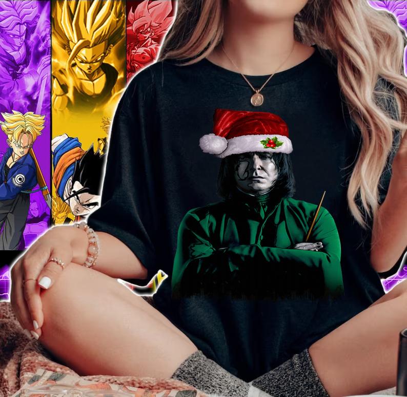 Harry Potter Severus Snape Christmas t-shirt woman shirt
