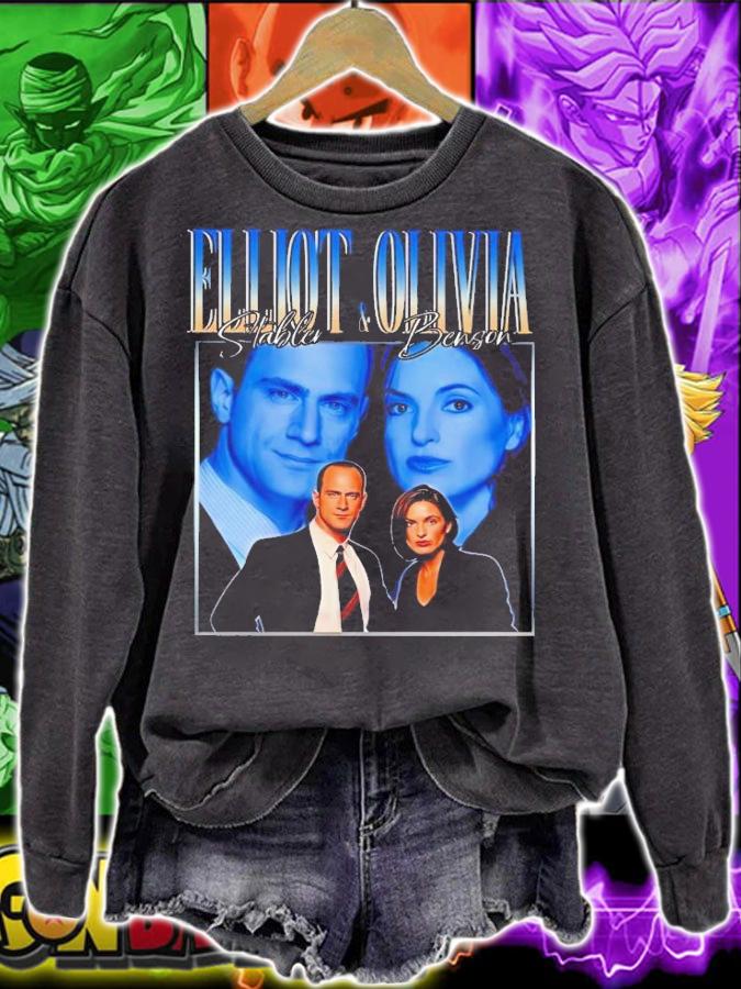 Elliot Stabler And Olivia Benson t-shirt sweatshirt