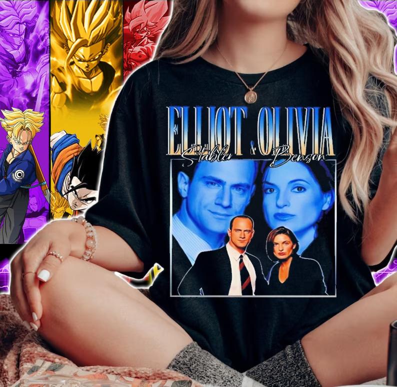 Elliot Stabler And Olivia Benson t-shirt woman shirt