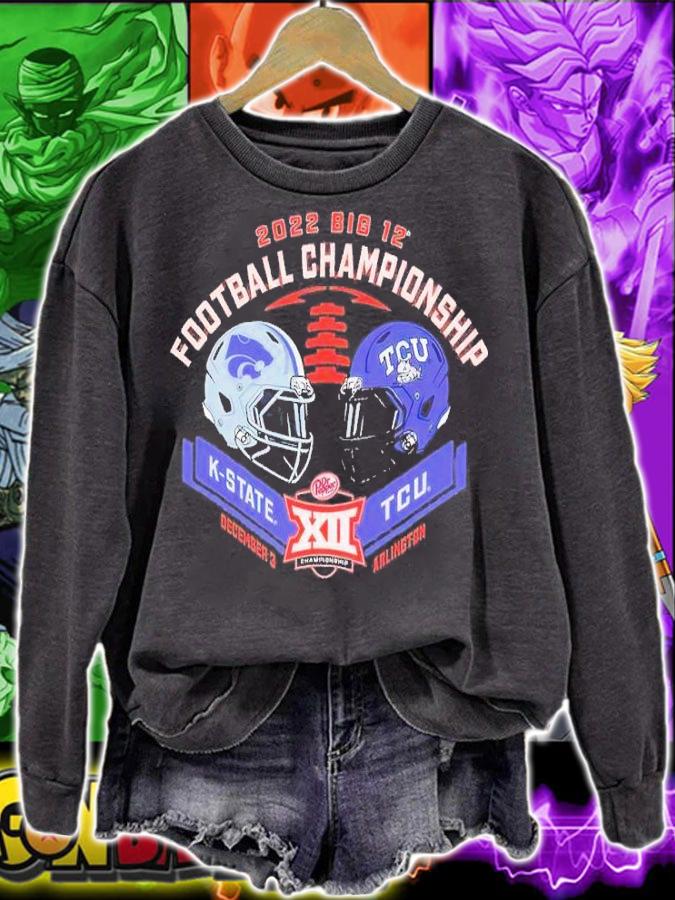 2022 Big 12 Football Championship K-State vs TCU December 3 Arlington shirt t-shirt sweatshirt