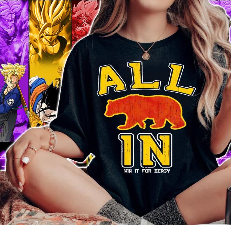 Boston Bruins all in win it for bergy shirt t-shirt woman shirt