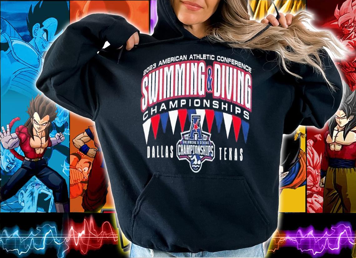 2023 American Athletic Conference swimming and diving Championships Dallas Texas shirt t-shirt hoodie