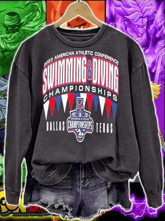 2023 American Athletic Conference swimming and diving Championships Dallas Texas shirt t-shirt sweatshirt