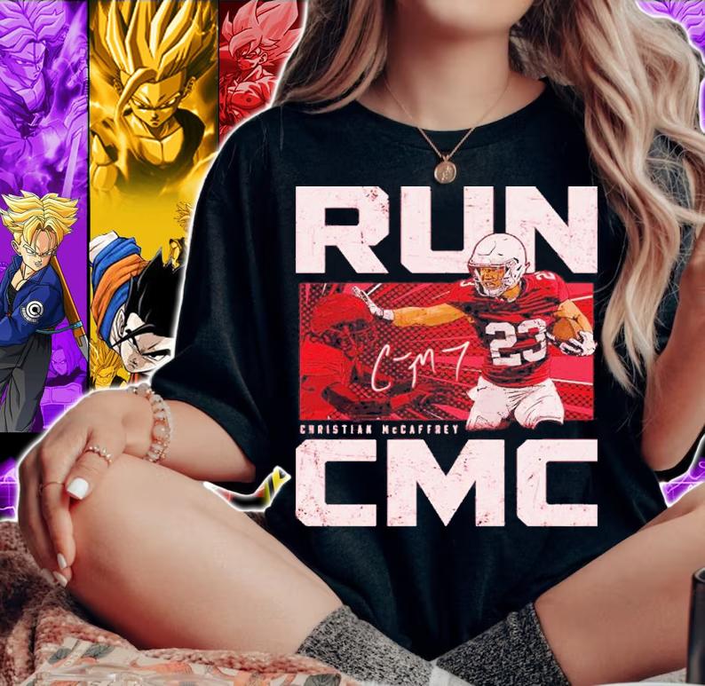 Christian McCaffrey San Francisco Stiff Arm Football Shirt t-shirt woman shirt