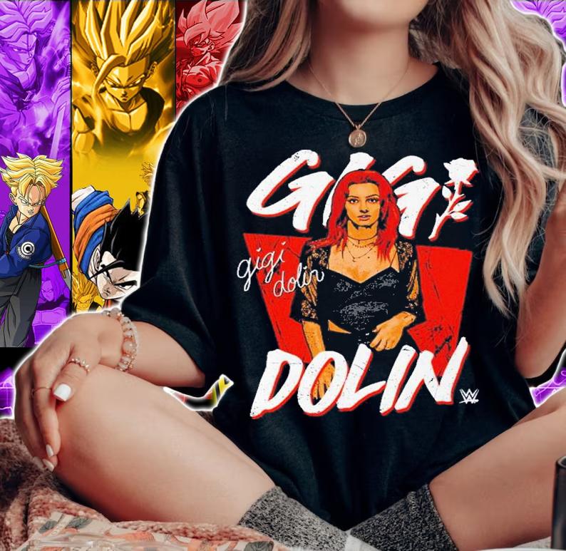 Gigi Dolin Pose WWE Shirt t-shirt woman shirt