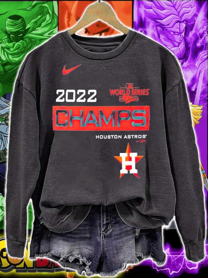 Houston Astros Nike 2022 World Series Champions Celebration shirt t-shirt sweatshirt