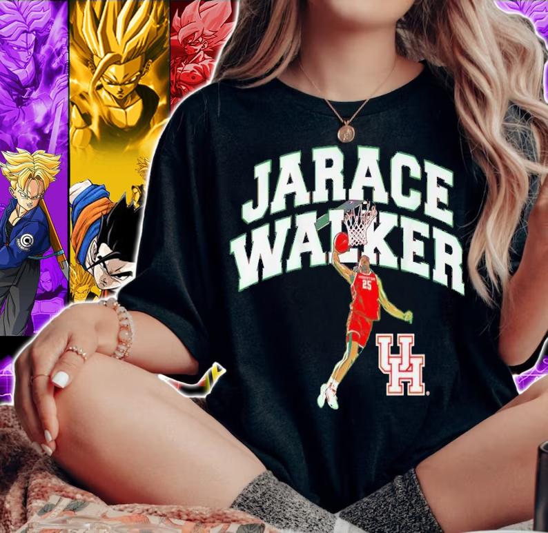 Houston Cougars J'wan Roberts Jarace Walker Dunk shirt t-shirt woman shirt