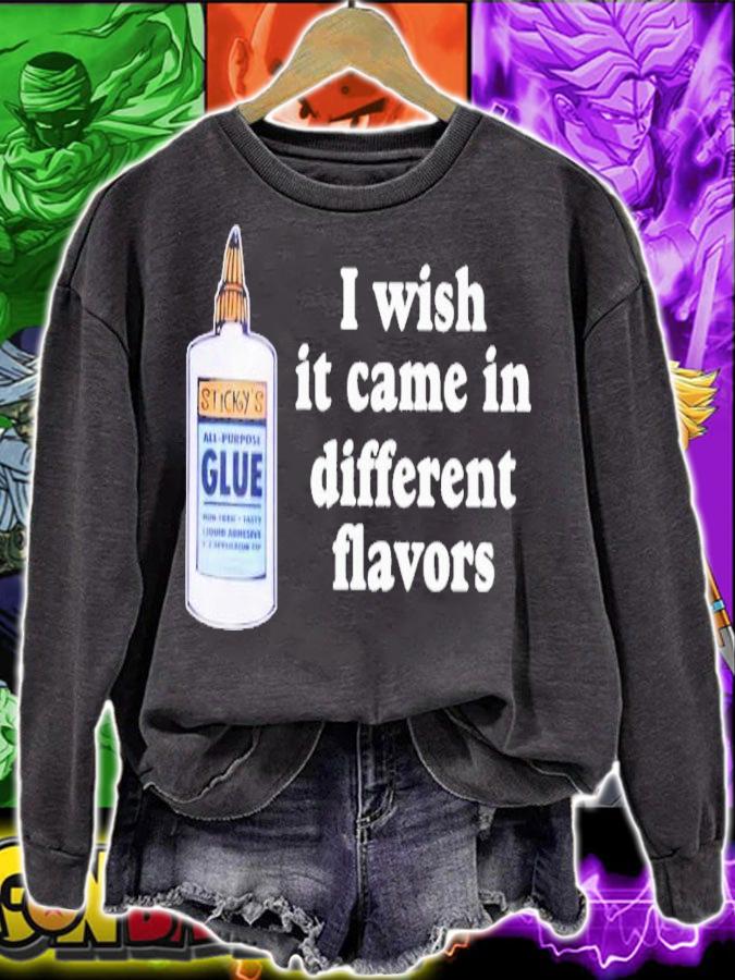 I wish it came in different flavors 2023 shirt t-shirt sweatshirt