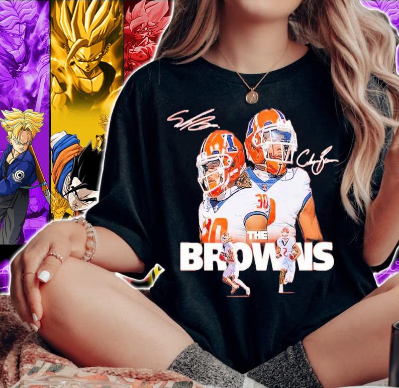 Illinois Fighting Illini The Browns signatures shirt t-shirt woman shirt