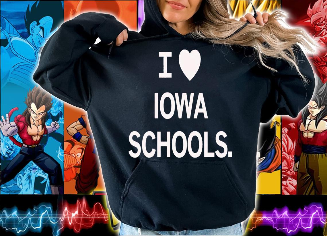 I heart Iowa schools shirt t-shirt hoodie