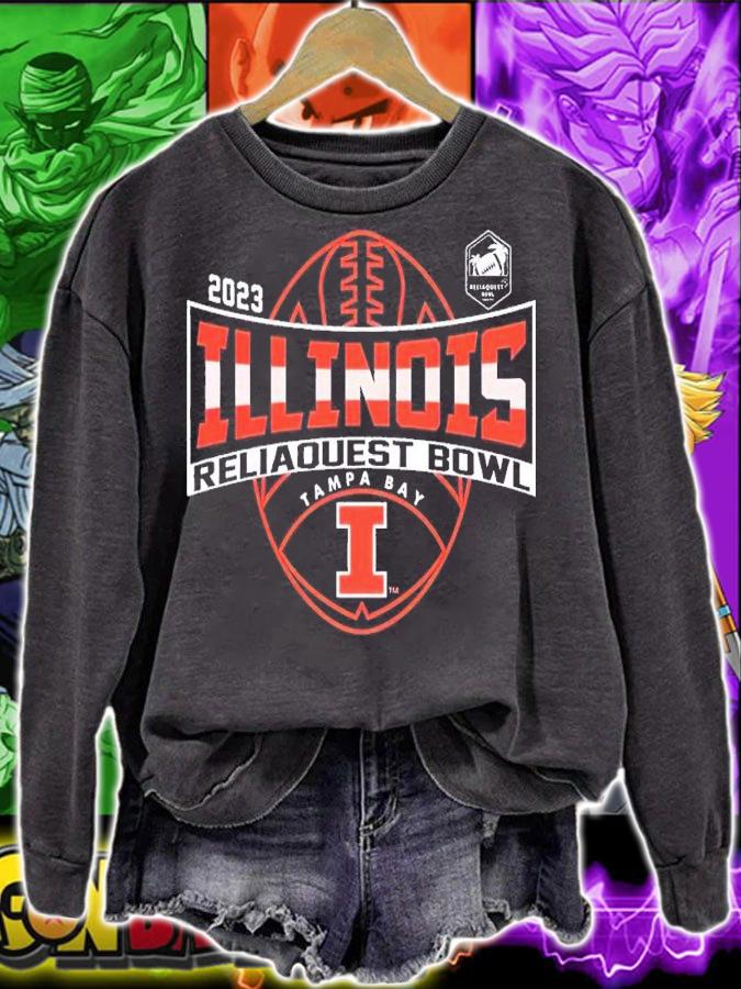 Illinois Football 2023 Reliaquest Bowl shirt t-shirt sweatshirt