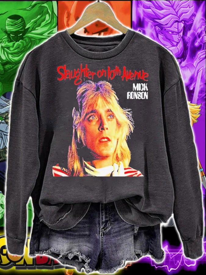 Mick Ronson slaughter on 10th avenue shirt t-shirt sweatshirt