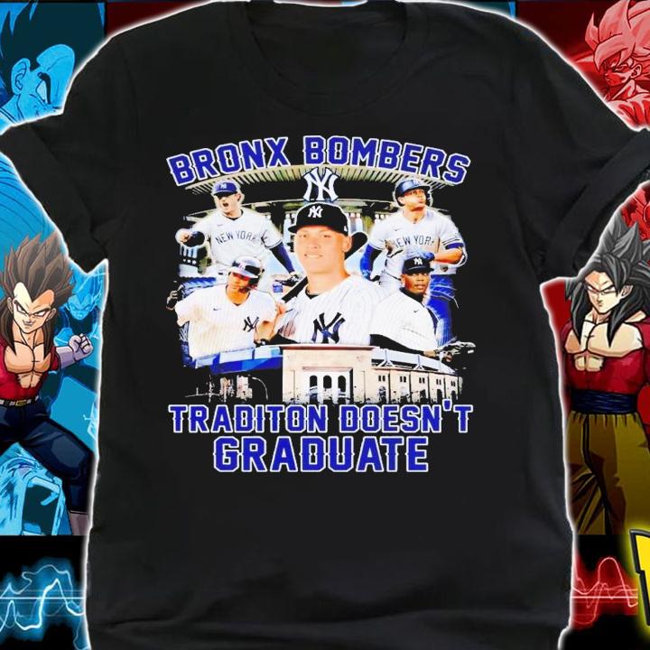 New York Yankees Bronx Bombers tradition doesn't graduate shirt t-shirt shirt