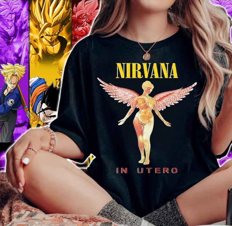 Nirvana In Utero shirt t-shirt woman shirt
