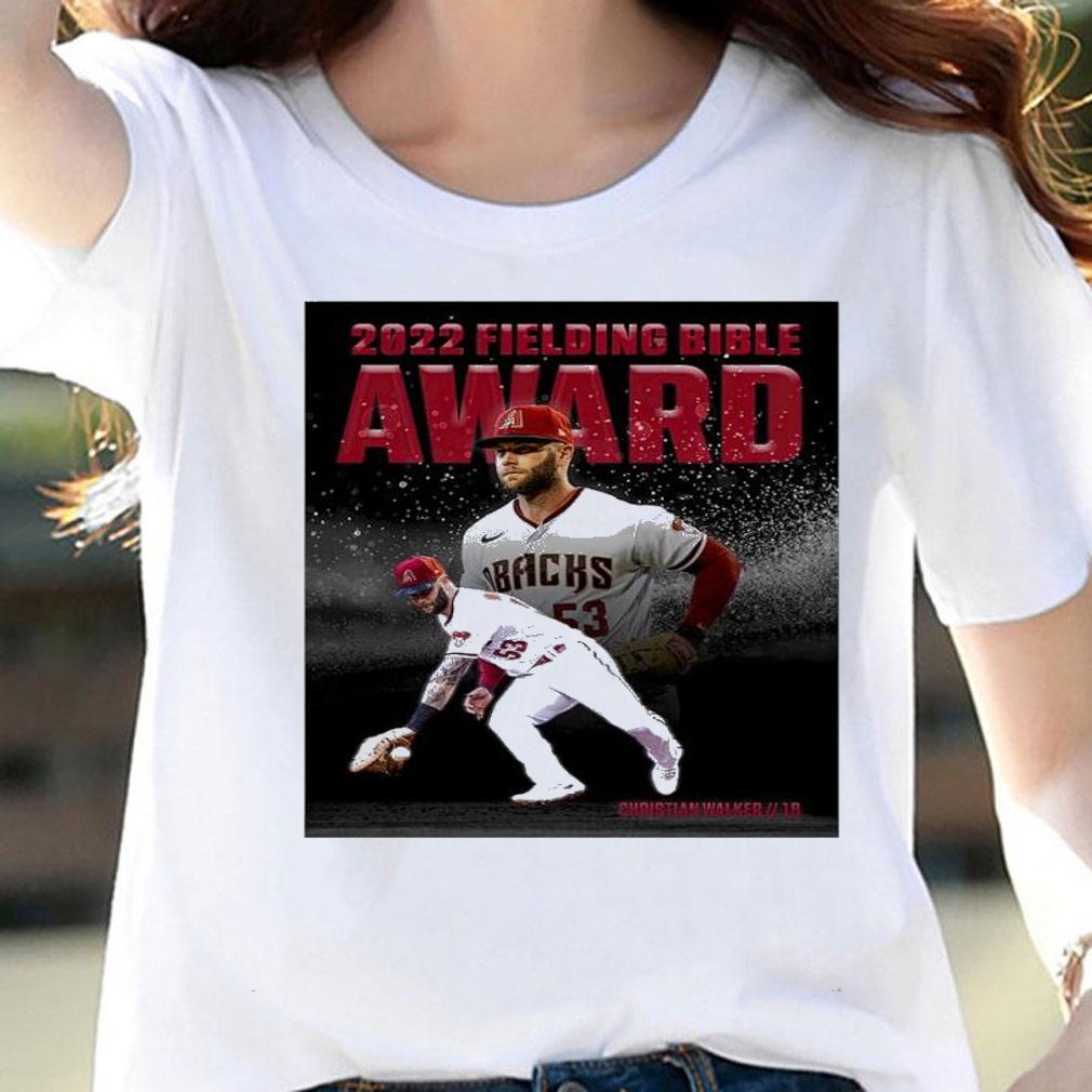 2022 Fielding Bible Award Christian Walker shirt t-shirt