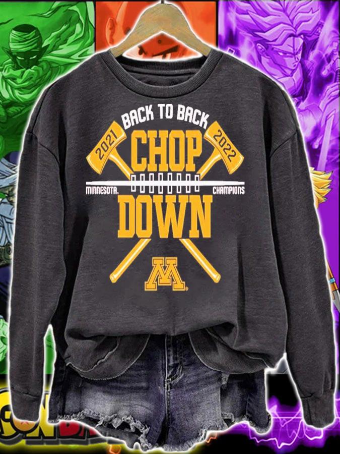 Minnesota Golden Gophers Back-To-Back Paul Bunyan Axe Winner 2022 Shirt t-shirt sweatshirt