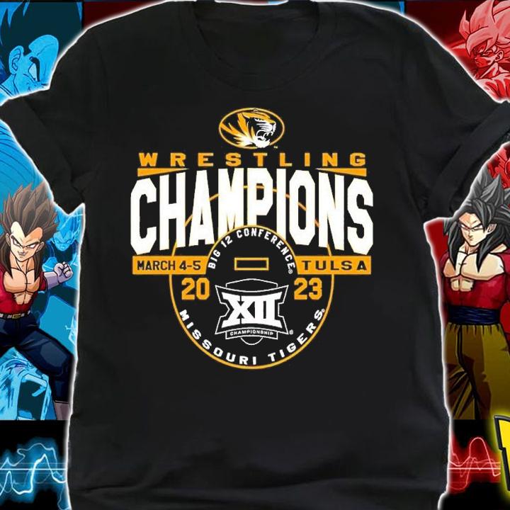Mizzou Tigers 2023 Big 12 Wrestling Champions shirt t-shirt shirt