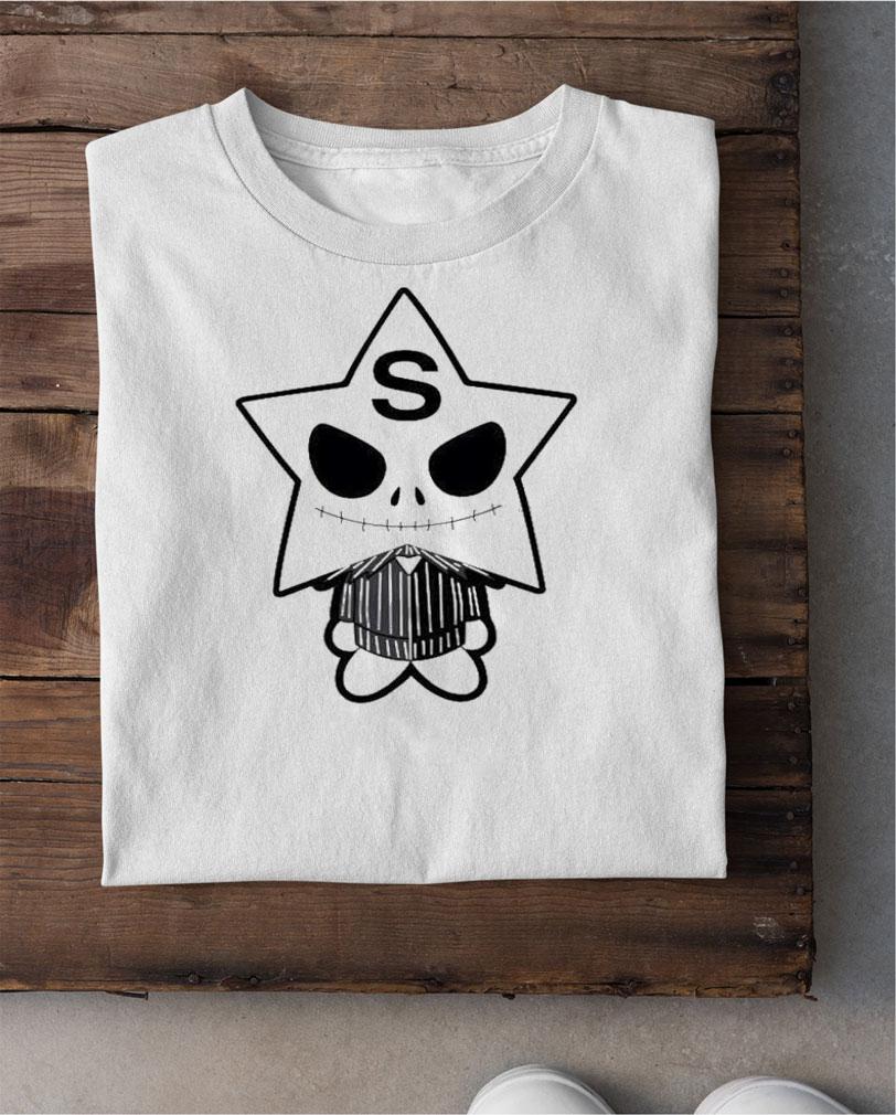 Skellington Starboy White Sukamii T-Shirt t-shirt shirt