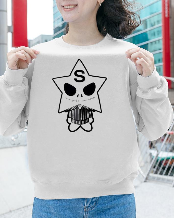 Skellington Starboy White Sukamii T-Shirt t-shirt sweatshirt
