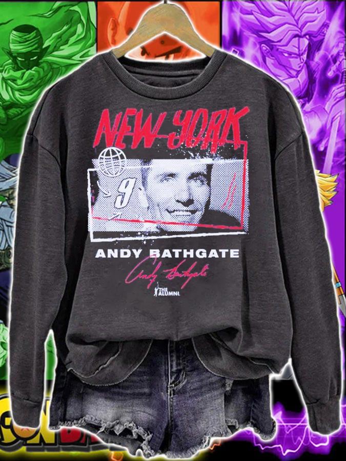 Andy Bathgate New York R Tones Hockey Signature Shirt t-shirt
