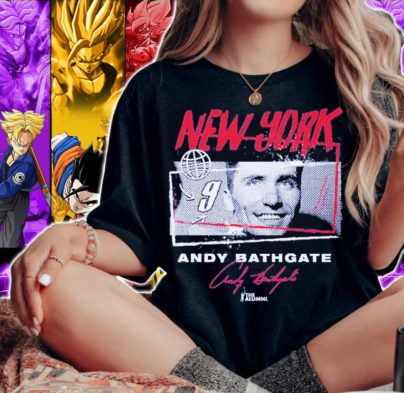 Andy Bathgate New York R Tones Hockey Signature Shirt t-shirt
