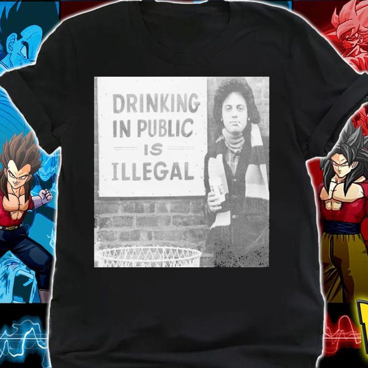 Billy Joel Drinking In Public Is Illegal T-Shirt t-shirt