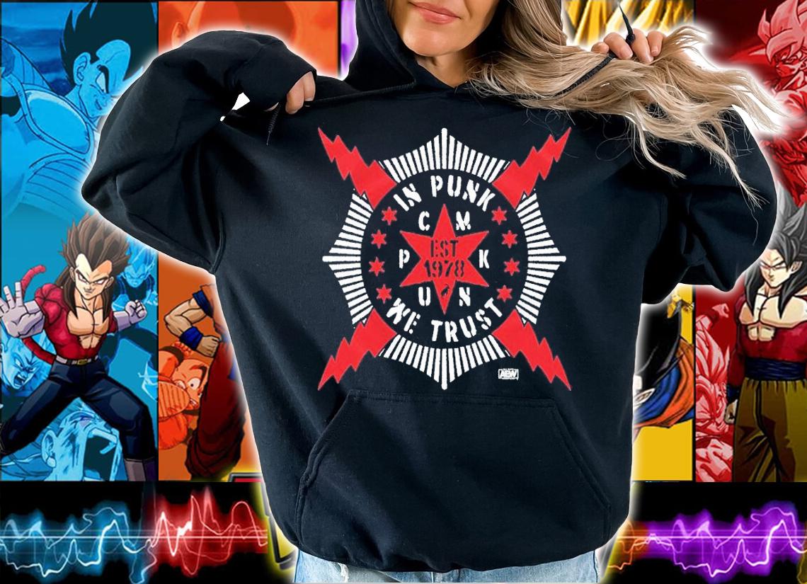 CM Punk In Punk We Trust shirt t-shirt