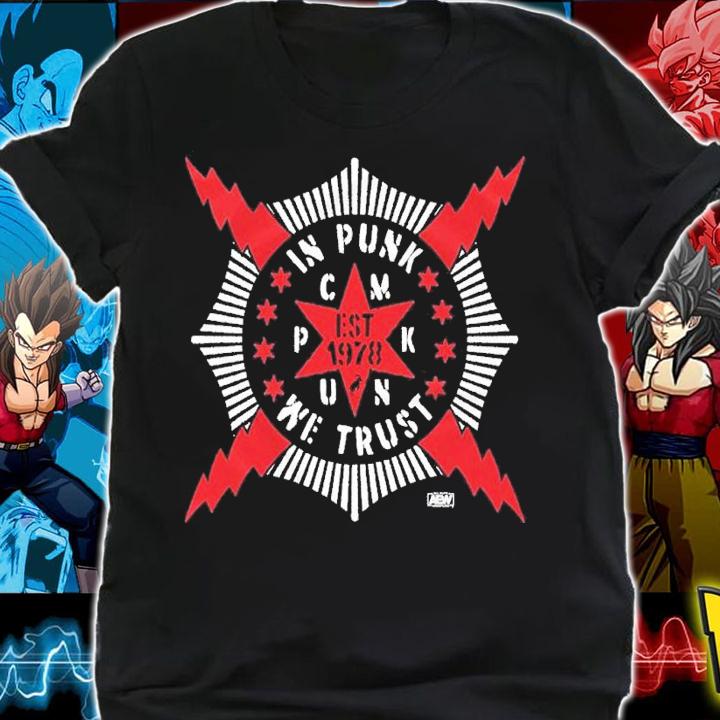 CM Punk In Punk We Trust shirt t-shirt