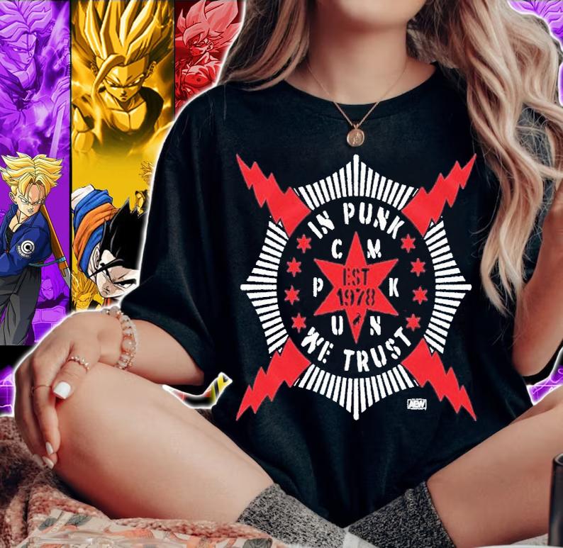 CM Punk In Punk We Trust shirt t-shirt