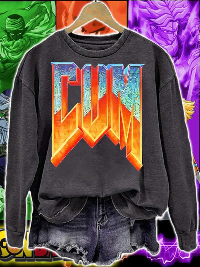 Dooms Cum Vintage Game Lover T-Shirt t-shirt sweatshirt