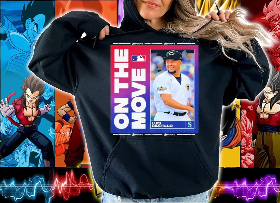 Luis Castillo On The Move Mariners Shirt t-shirt