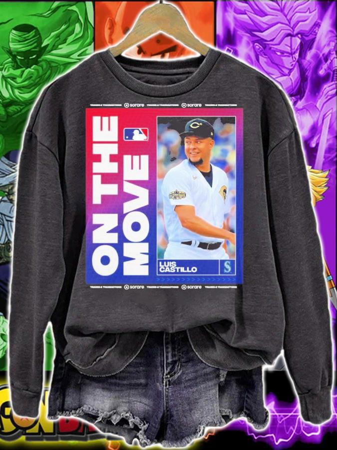 Luis Castillo On The Move Mariners Shirt t-shirt