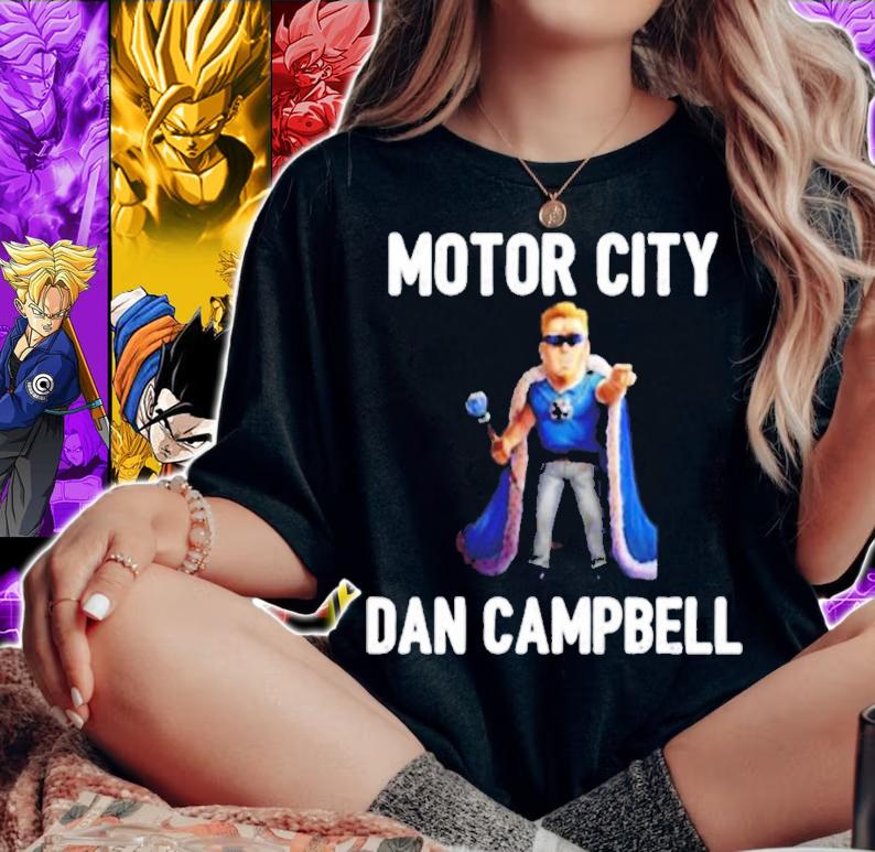 Motor City Dan Campbell shirt t-shirt