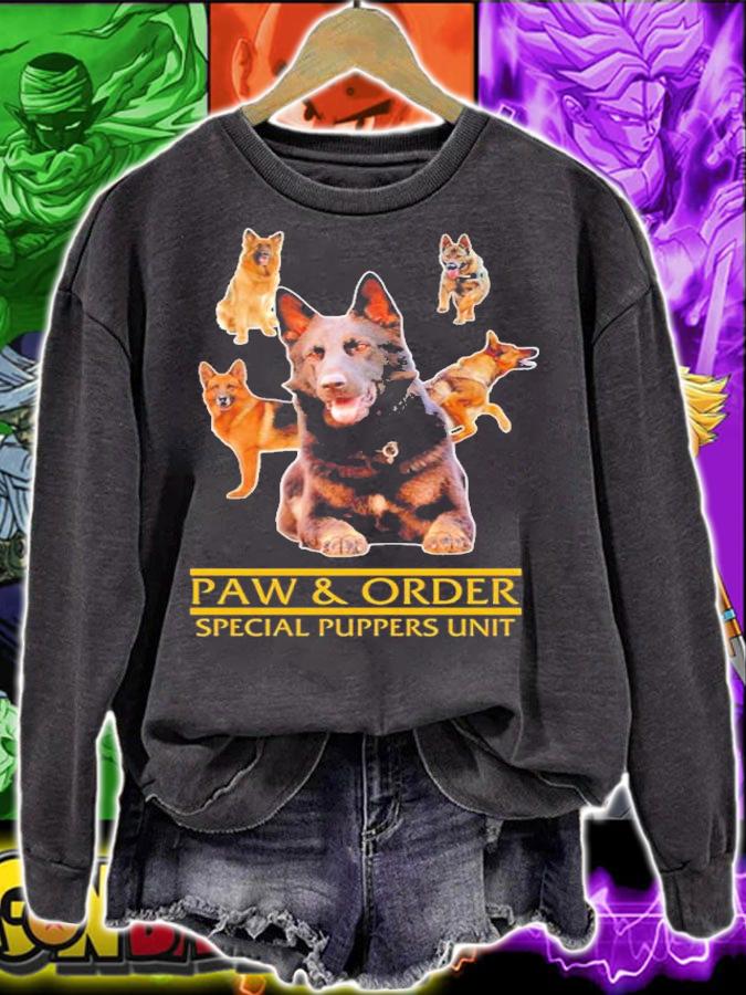 Paw and Order K9 shirt t-shirt