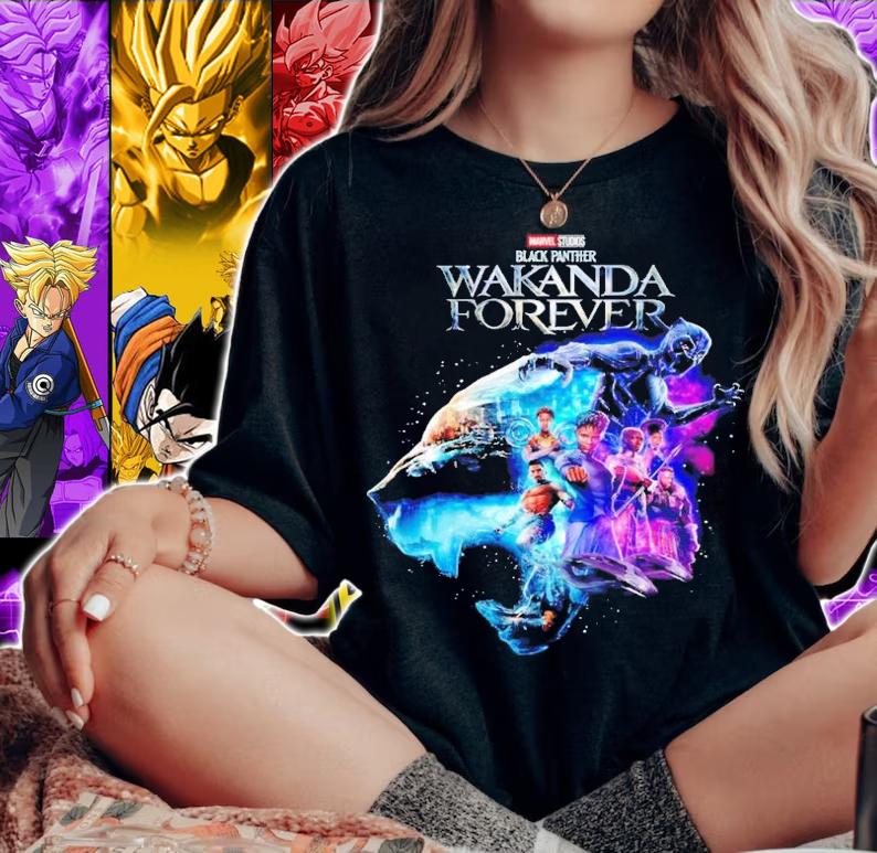 Black Panther Wakanda Forever shirt t-shirt woman shirt
