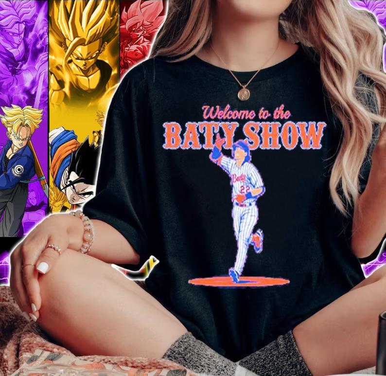 Brett Baty Welcome To The Baty Show shirt t-shirt woman shirt