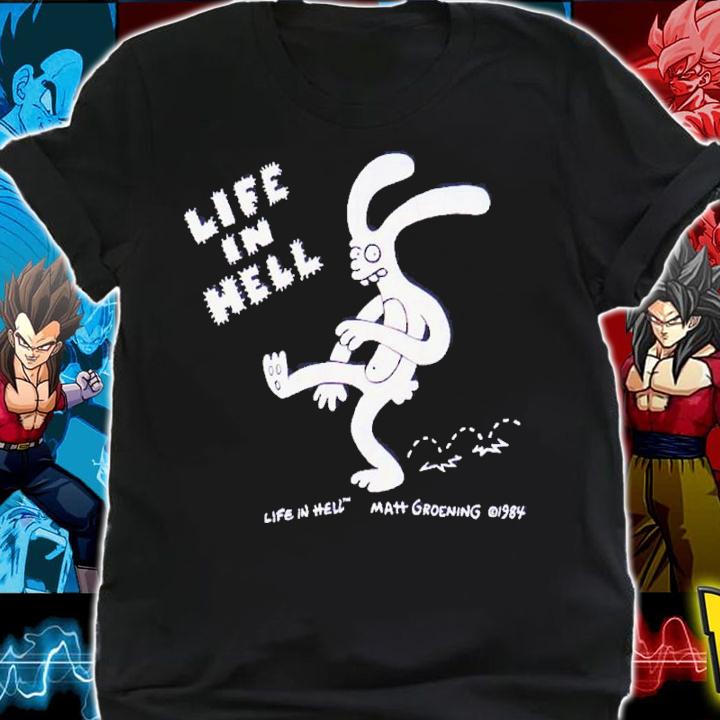 Life In Hell Mat Groening 1984 shirt t-shirt