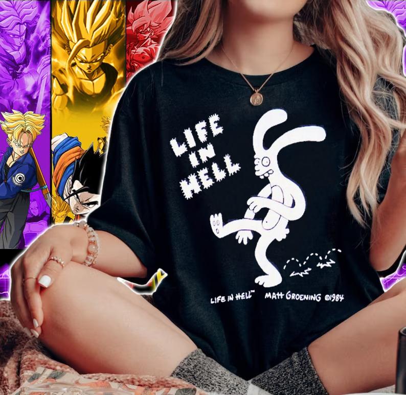 Life In Hell Mat Groening 1984 shirt t-shirt