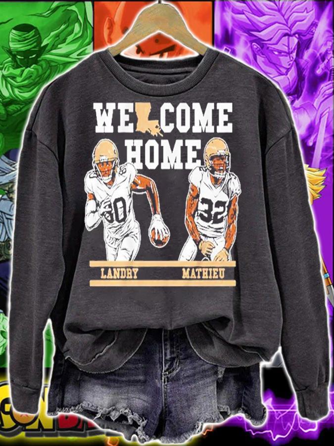 Mathieu and Landry Welcome Home Nola shirt t-shirt sweatshirt