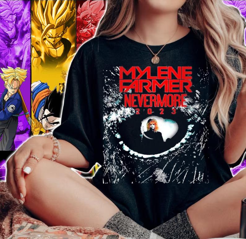 Mylene Farmer Nevermore 2023 shirt t-shirt