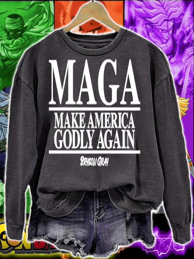 Maga Make America Godly again shirt t-shirt sweatshirt