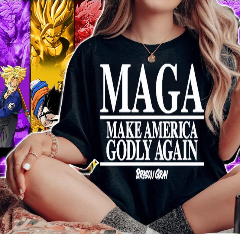 Maga Make America Godly again shirt t-shirt woman shirt